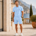 The Valmont Signature Set — Polo & Shorts